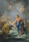 Francois Boucher Saint Peter Attempting to Walk on Water Spain oil painting artist
